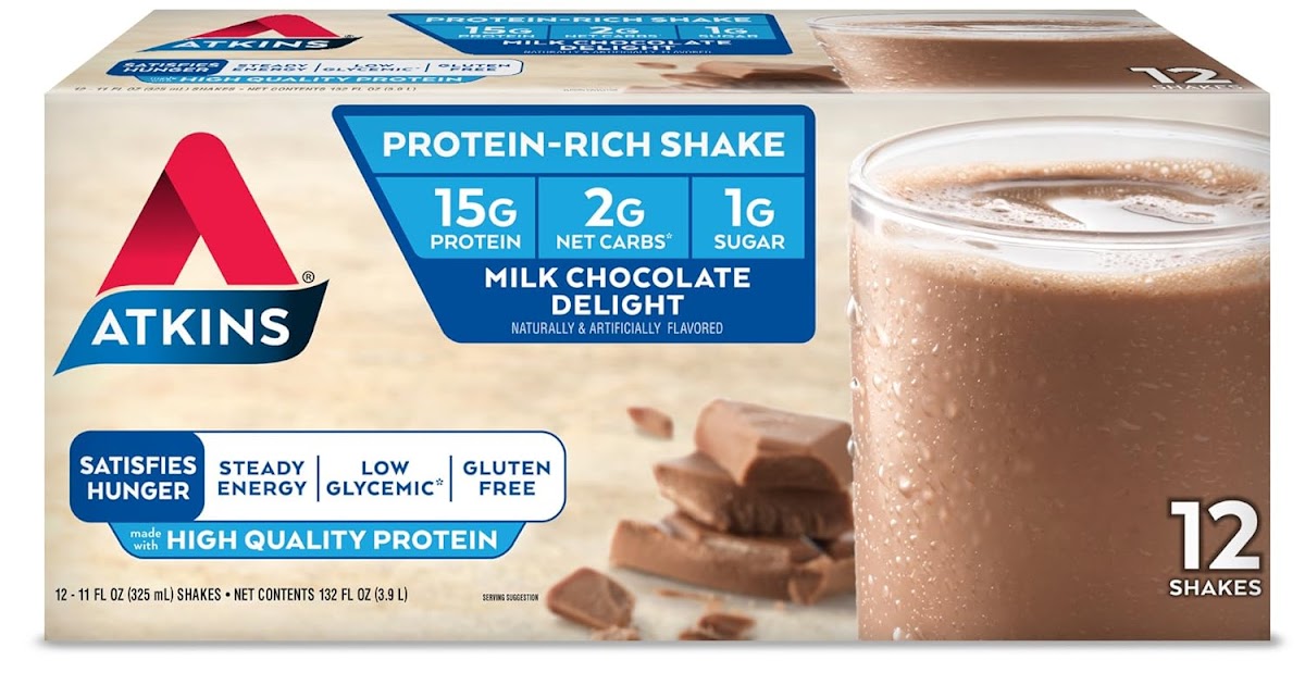 Atkins Protein Shakes For Weight Loss - WeightLossLook