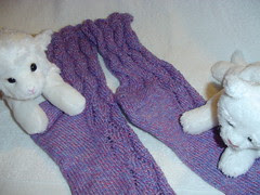 Waving Lace socks