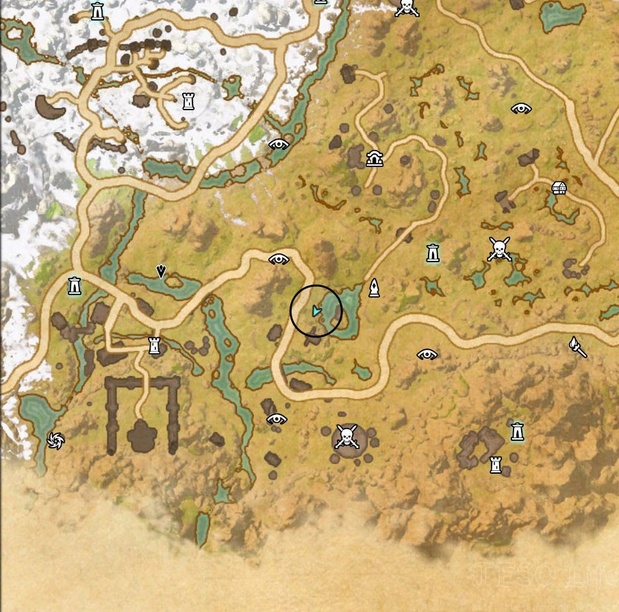32 Eastmarch Treasure Map 4 - Maps Database Source