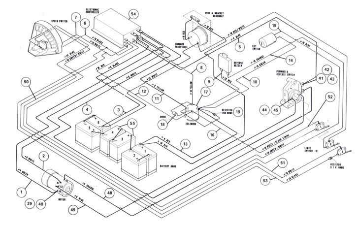 1987 Ez Go Gas Golf Cart Wiring Diagram