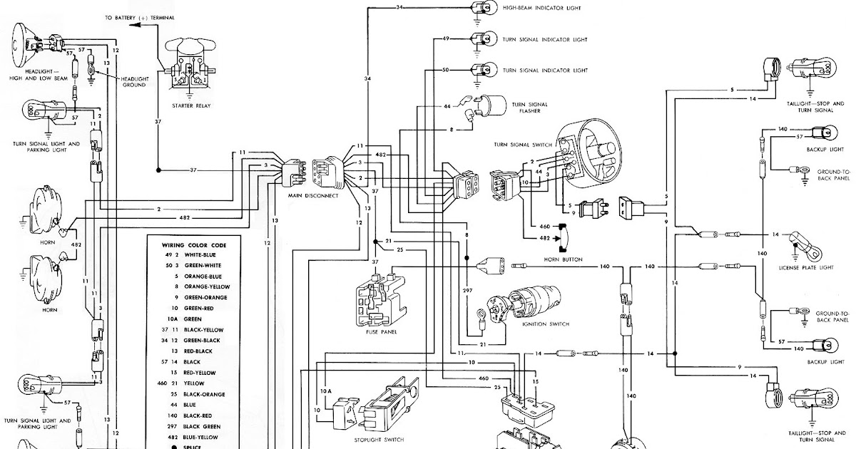 69 Mustang Wiring Diagram