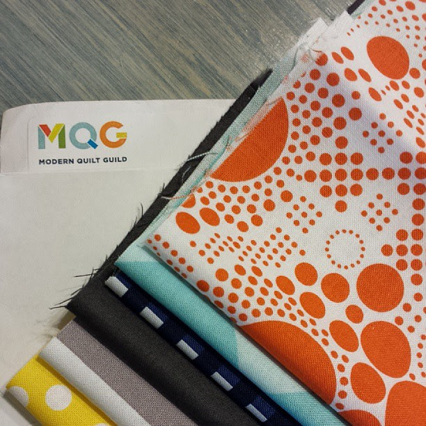 #mqgrileyblakechallenge  fabrics in the house. Can't wait to get started thanks @themqg
