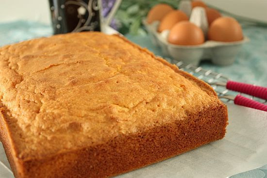 Sugee cake 1
