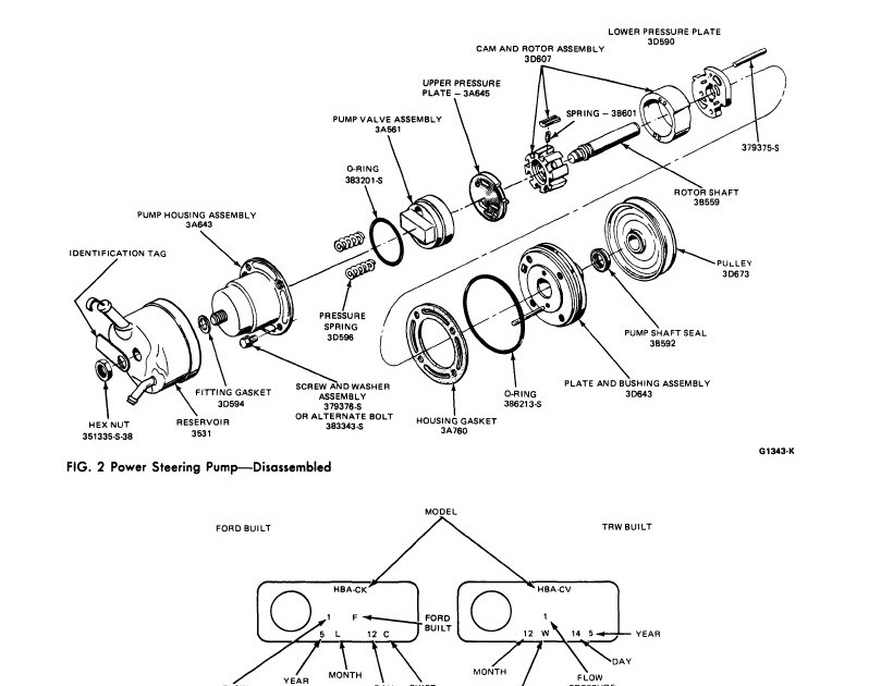 2010 F150 Power Steering Hose Diagram