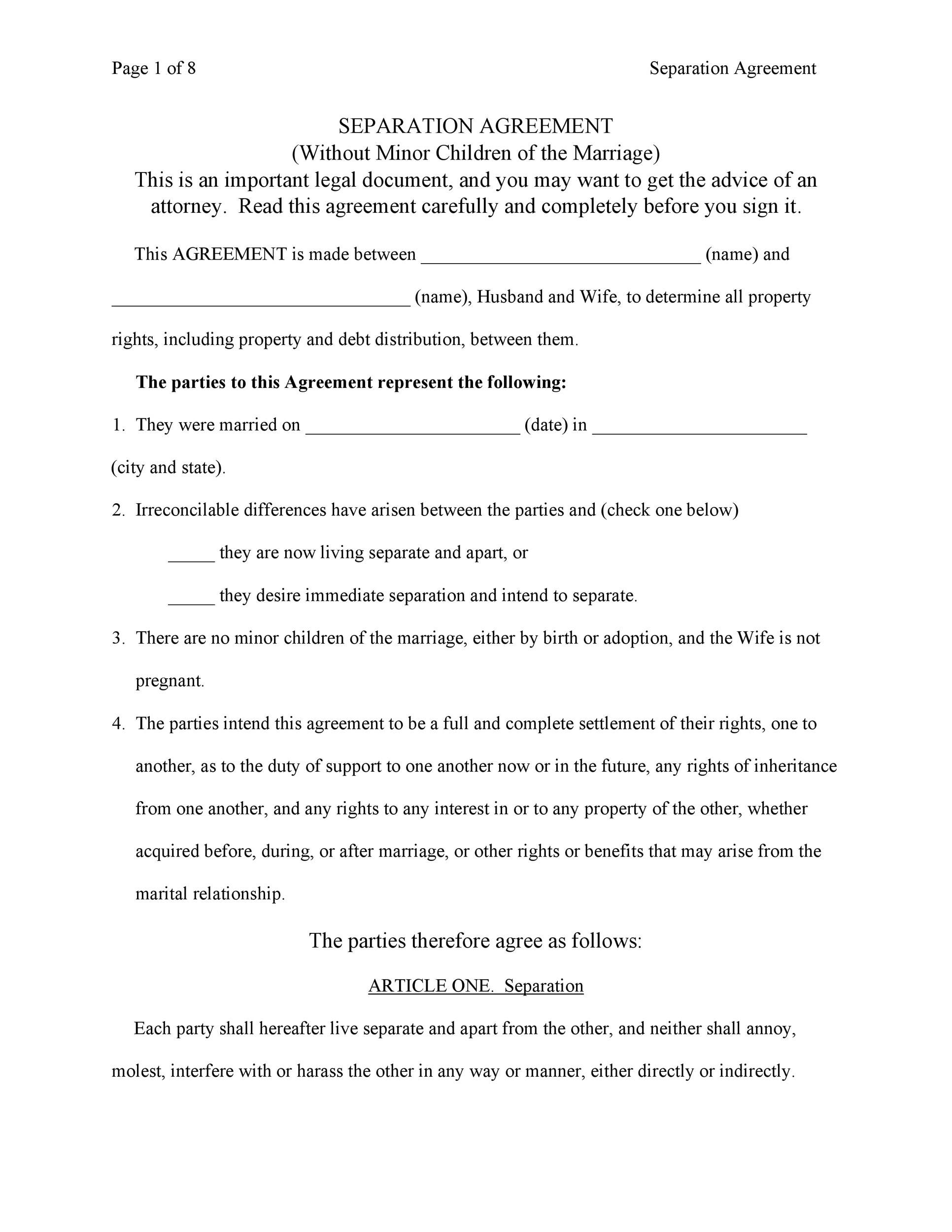 unmarried-separation-agreement-template-hq-printable-documents