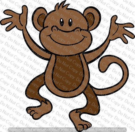 Download Monkey Svg Cut File Free - Cute Little Monkeys SVG Cut ...