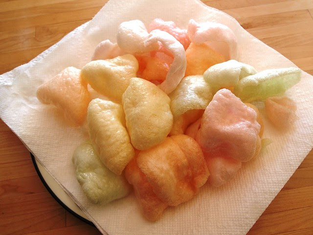 multicolored Chinese Crackers