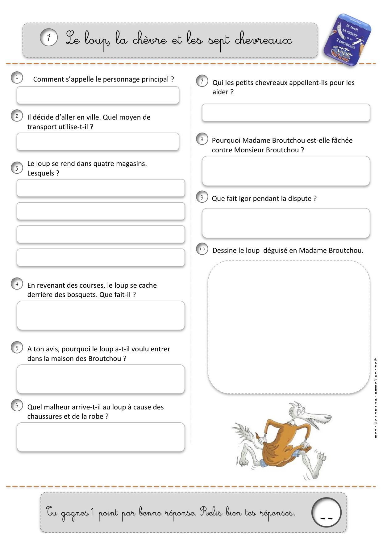 Exemple De Fiche De Lecture Pour Cm1  jesabuabu