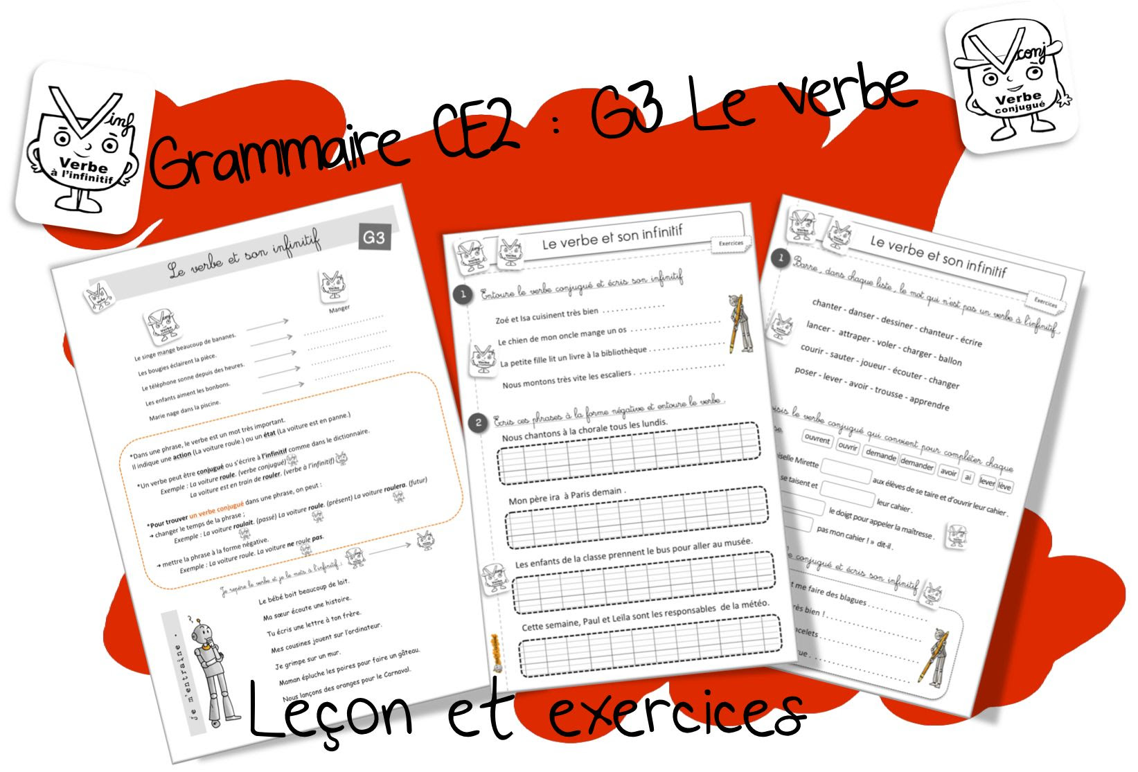 Trouver Le Verbe Dans Une Phrase Ce2 Pdf Trouver Les Verbes Dans Un Texte Ce2 - Exemple de Texte