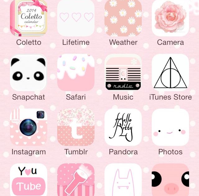 Cute Aesthetic Calendar Logo Pink CALNDA