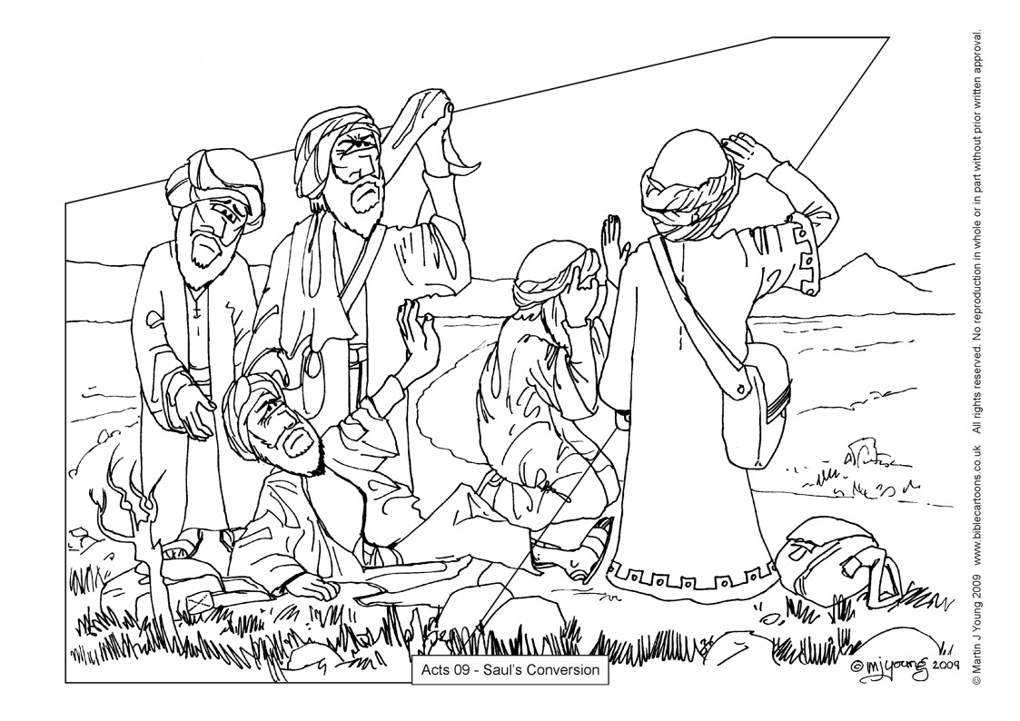 Saul Conversion Activity Page - Saul Becomes Paul Trueway Kids : It was