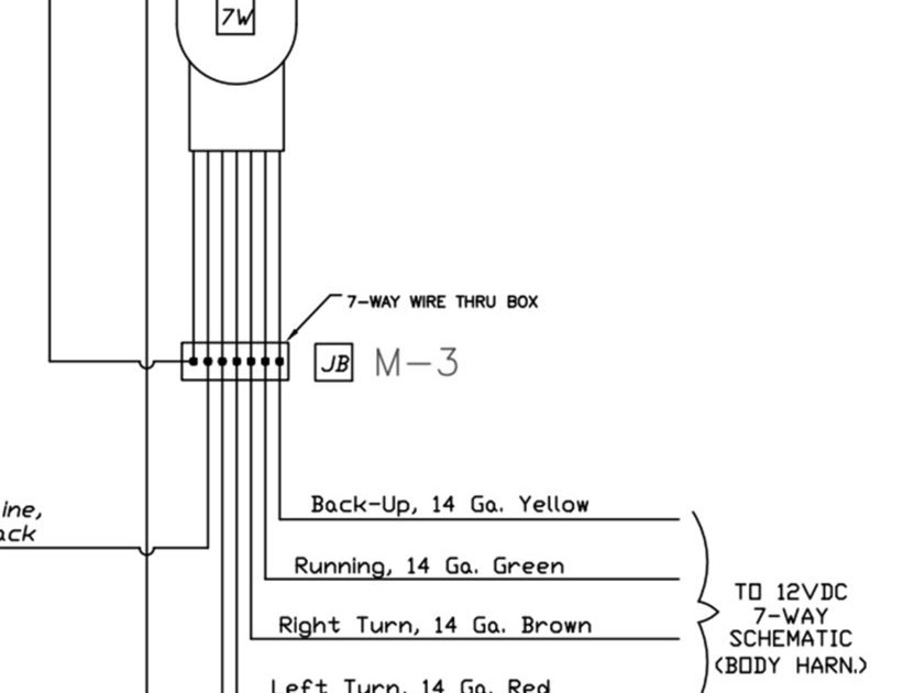 37 7 Pin Trailer Color Code - Wiring Diagram Online Source