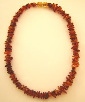 stringed amber necklace stringed amber necklace