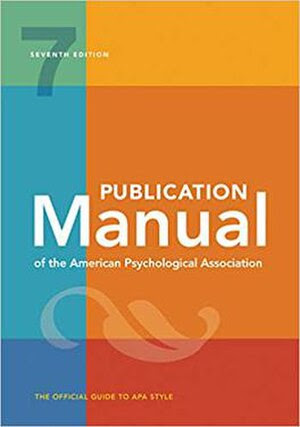 Cover of Publication Manual of the American Ps...