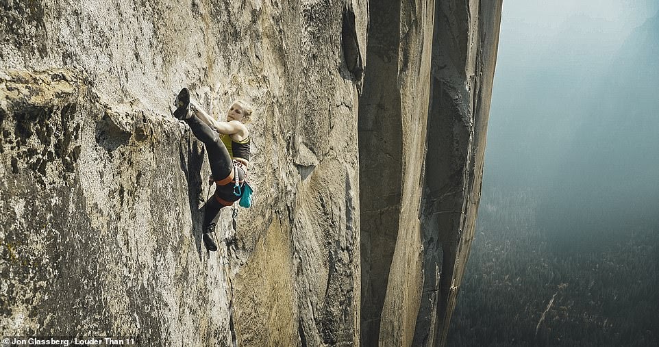 Rock star! Climber Emily Harrington, 34, becomes first woman to free