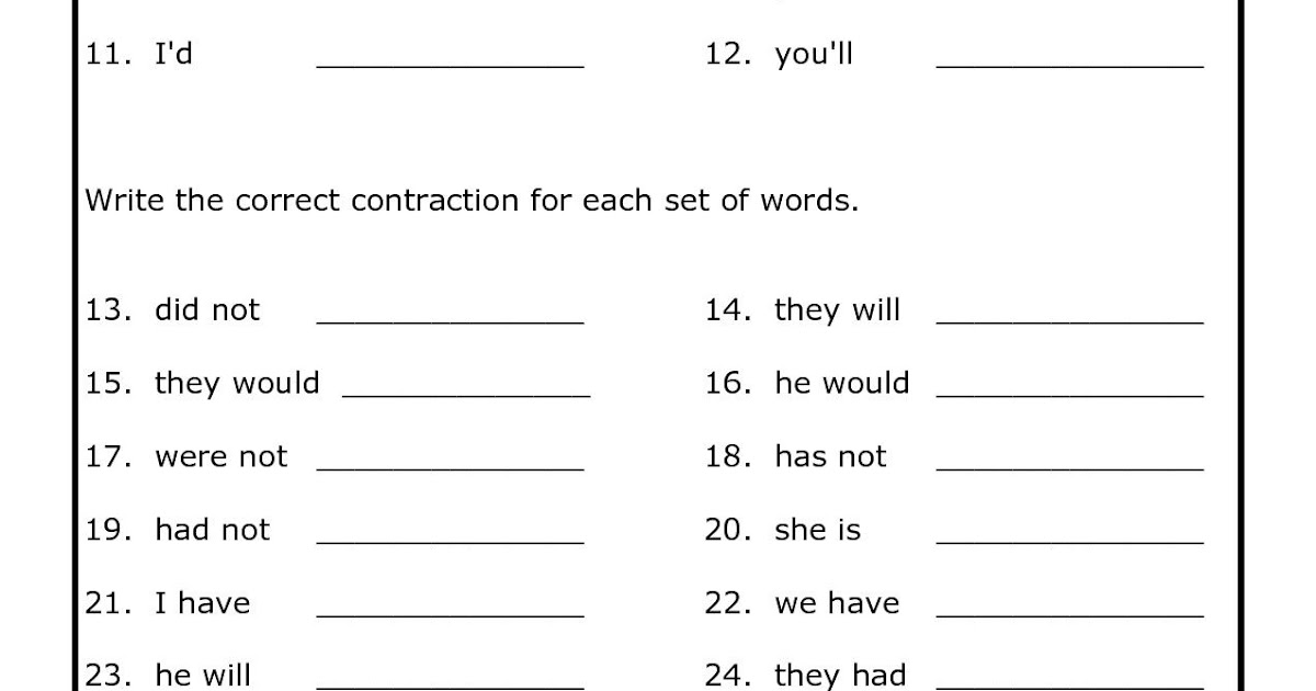 4th Grade Language Arts Printable Worksheets - Run For The Paint Color