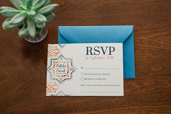 Wedding Invitation Keepsake Tile wedding