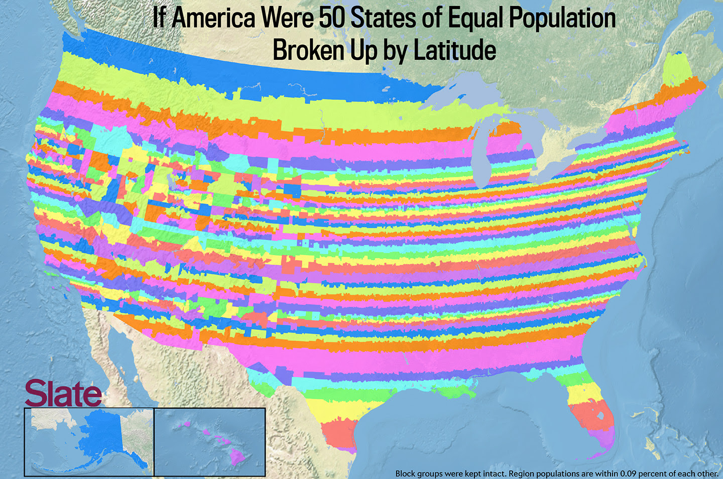 Map United States Latitude Direct Map