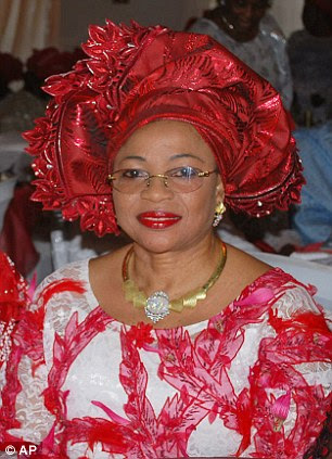 Move over Oprah: Nigerian oil tycoon Folorunsho Alakija, pictured in September, is now the richest black woman in the world with an estimated fortune of $7.3 billion