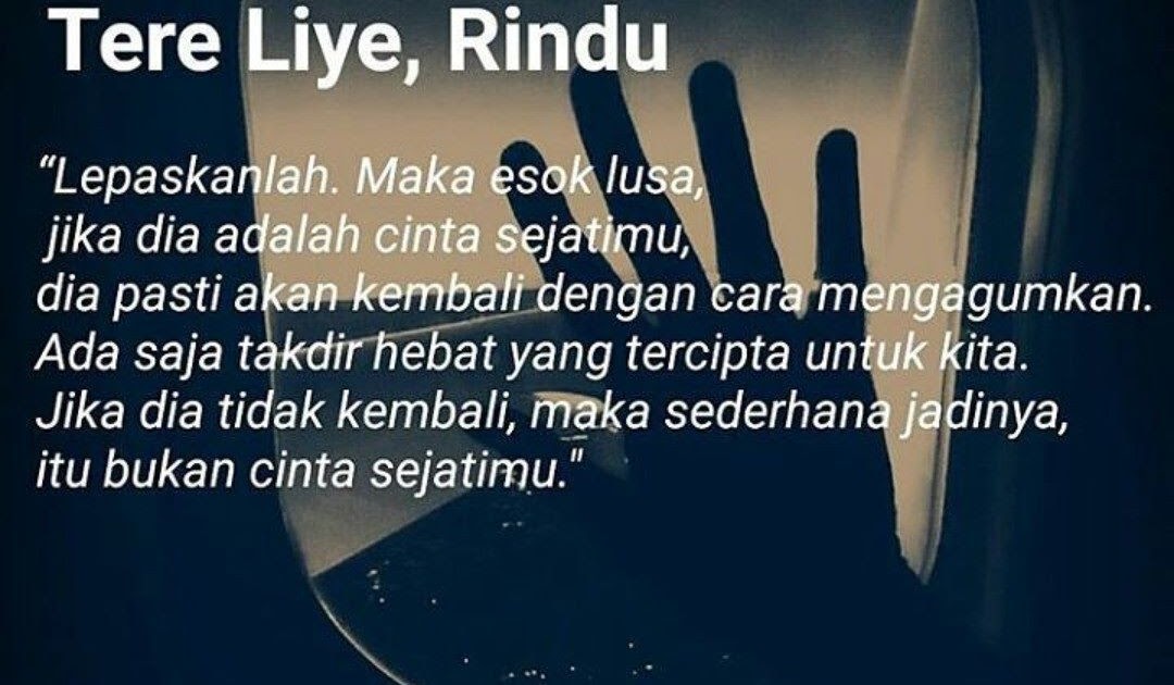 Kata Bijak Tere Liye - KATAKU