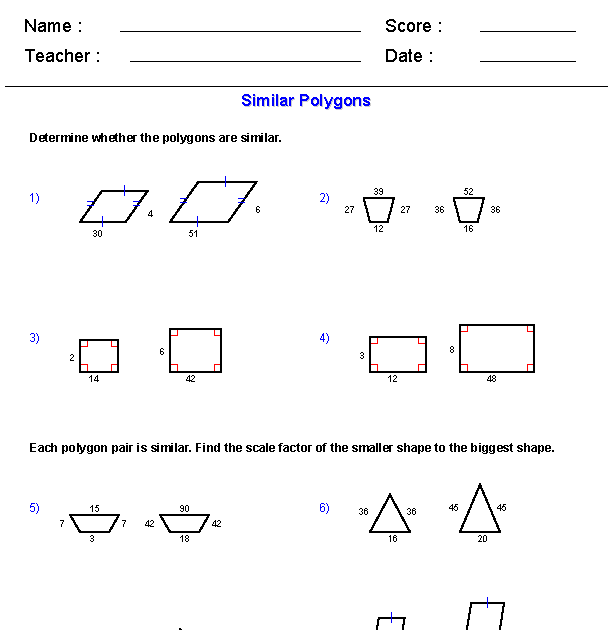 Geometric Mean Worksheet Answer Key - worksheet