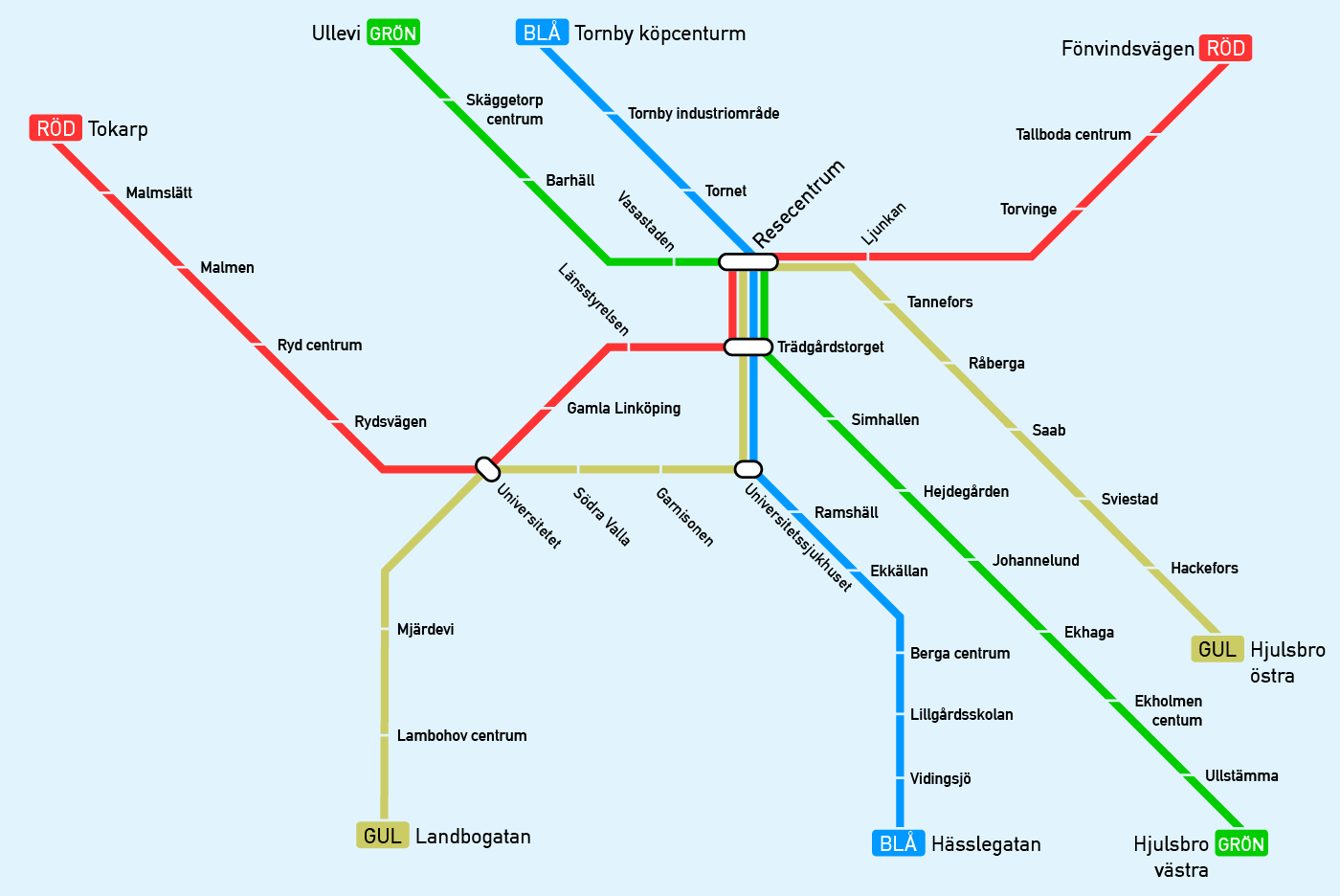 Tunnelbana Karta Stockholm 2018 | Sverigekarta
