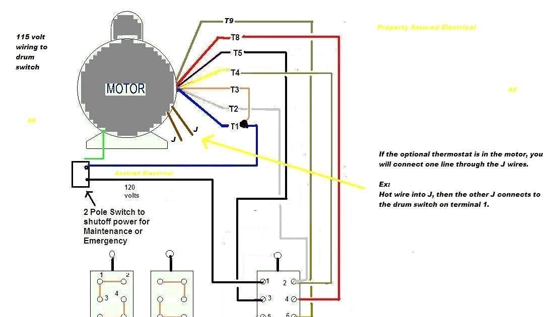 Leeson Single Phase Motor Wiring Diagram - Free Wiring Diagram
