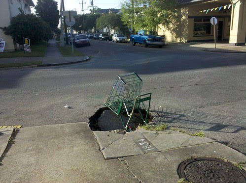 Sinkhole avec cart