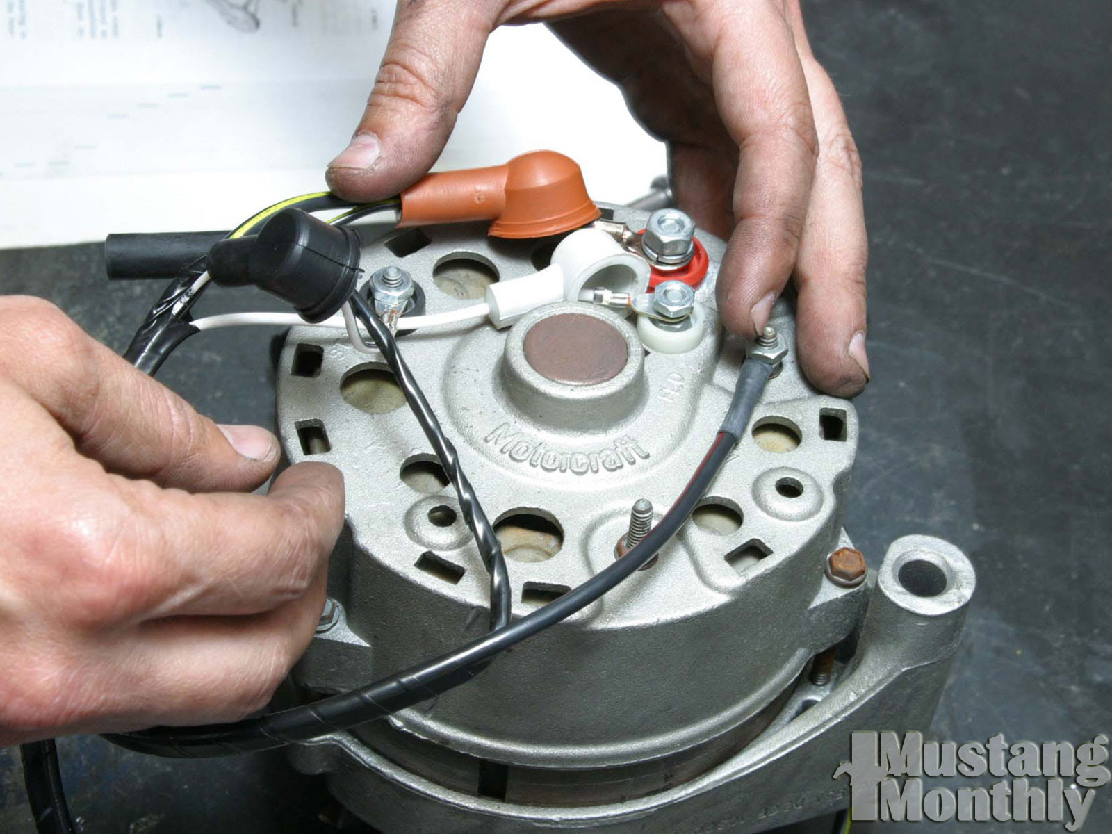 Ford 289 Alternator Wiring Diagram