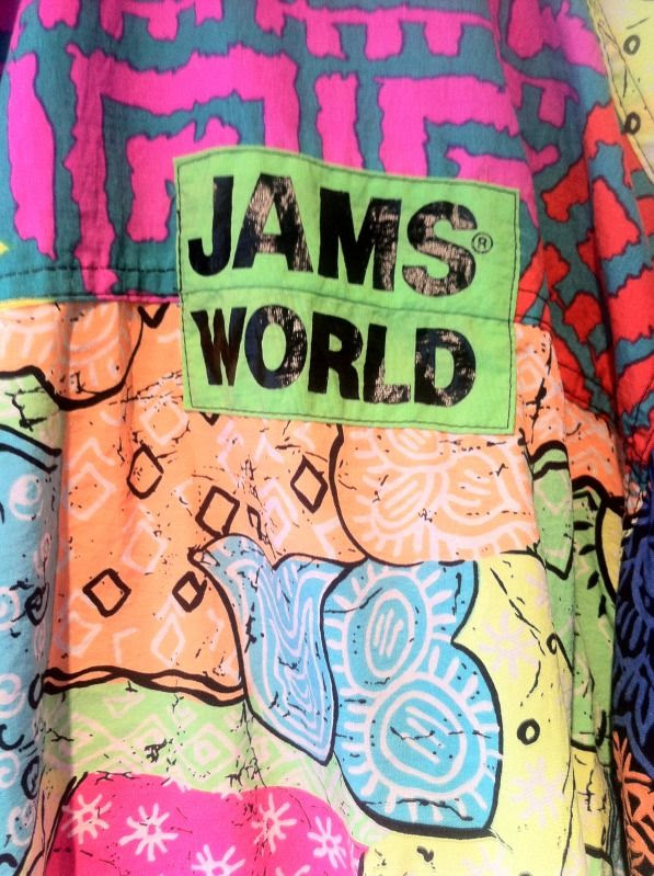 ZONE7STYLE: Vintage Jams World Print Jacket