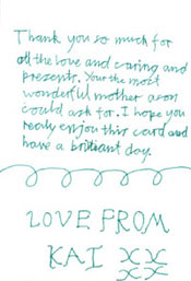 The words inside