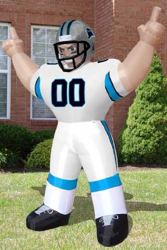 Panthers Discount: Carolina Panthers Inflatable Images 8 Foot Tall Lawn ...