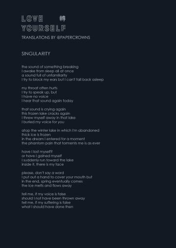 Lyrics Center Bts Lyrics Love Yourself