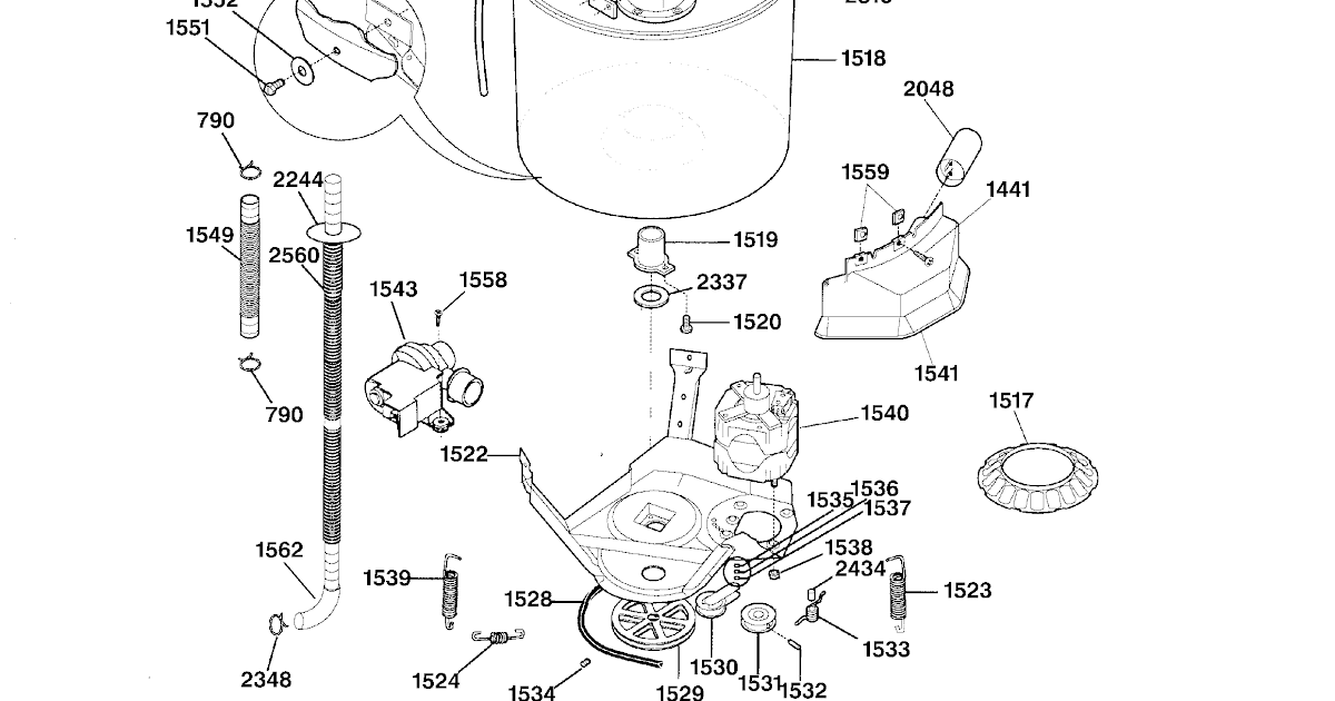 33 Ge Profile Washing Machine Parts Diagram - Wire Diagram Source