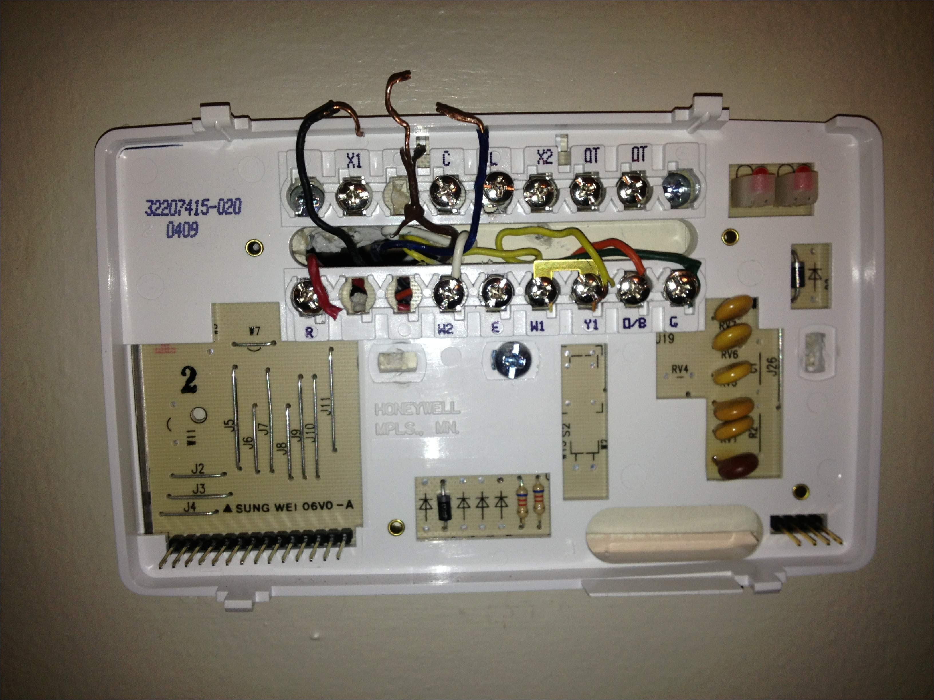 Honeywell Chronotherm Iii Wiring Diagram