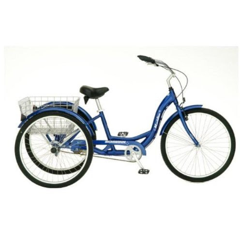 !9# Schwinn Meridian Adult 26-Inch 3-Wheel Bike (Blue) | !9# Adult