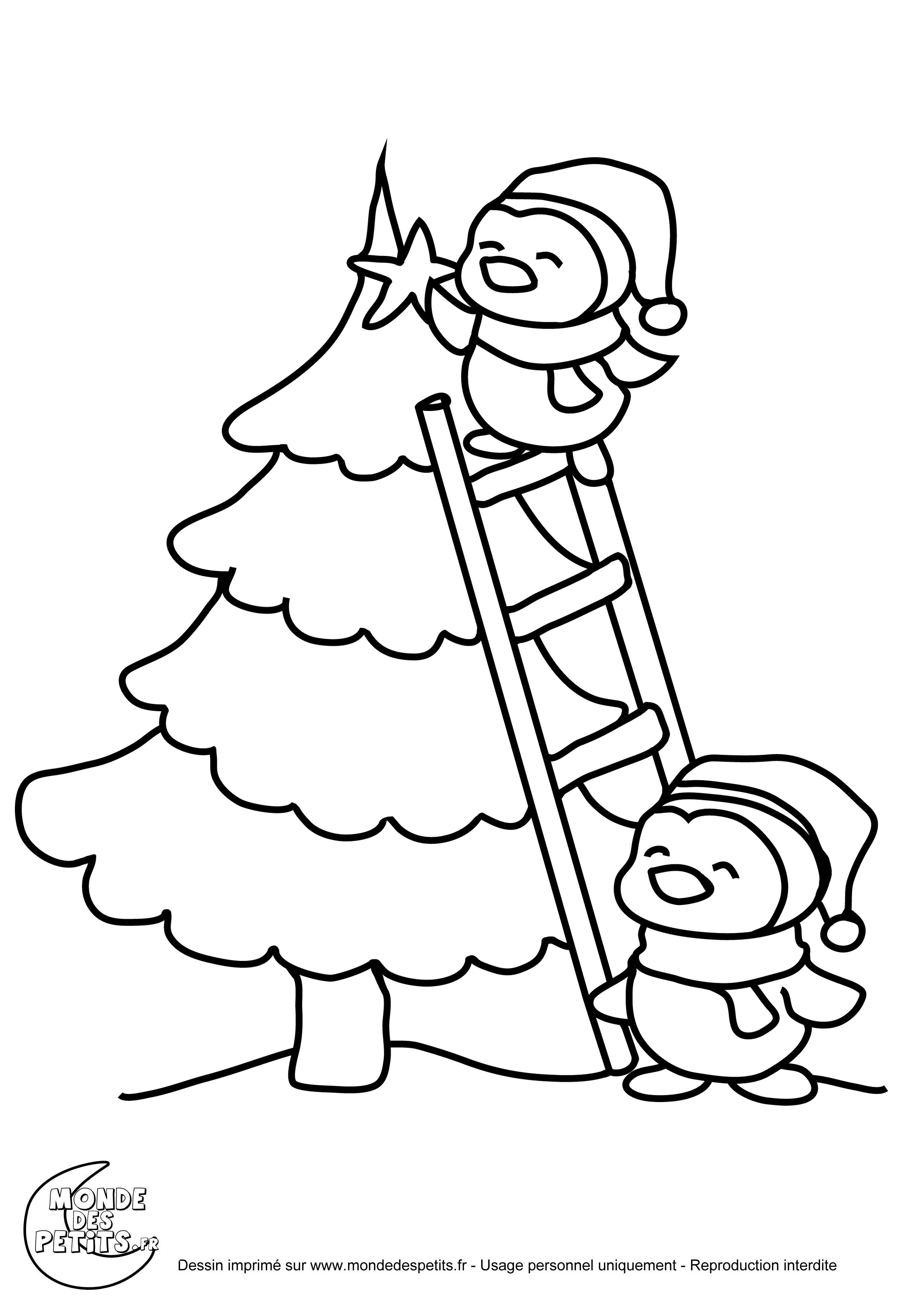Unique Coloriage A Imprimer Noel Sapin  Haut Coloriage HDImages et