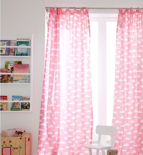 Fenster Gardinen Kinder Prinzessin / Rosa 5er Set Hxb