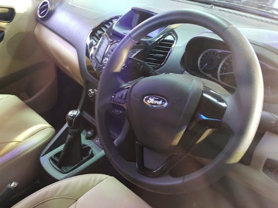 Ford Figo Aspire compact Sedan interior Ford Figo Aspire compact Sedan interior