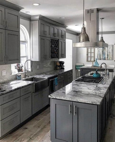 Gray Floor Kitchen Ideas / 15 Stunning Grey Kitchen Floor Design Ideas