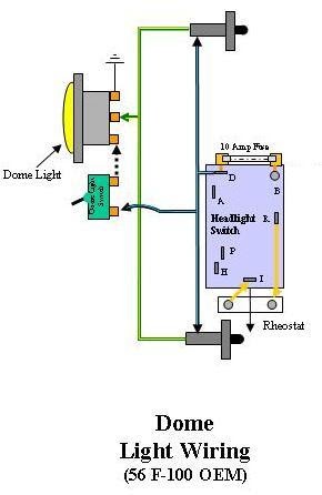 Ford Dome Light Wiring Diagram - Wiring Diagram