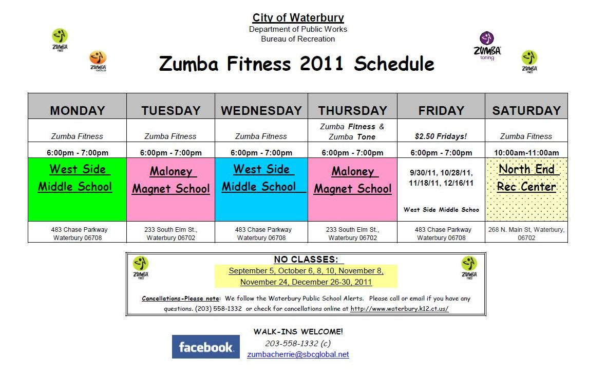 Zumba Workout Calendar zumba dance workout for beginners