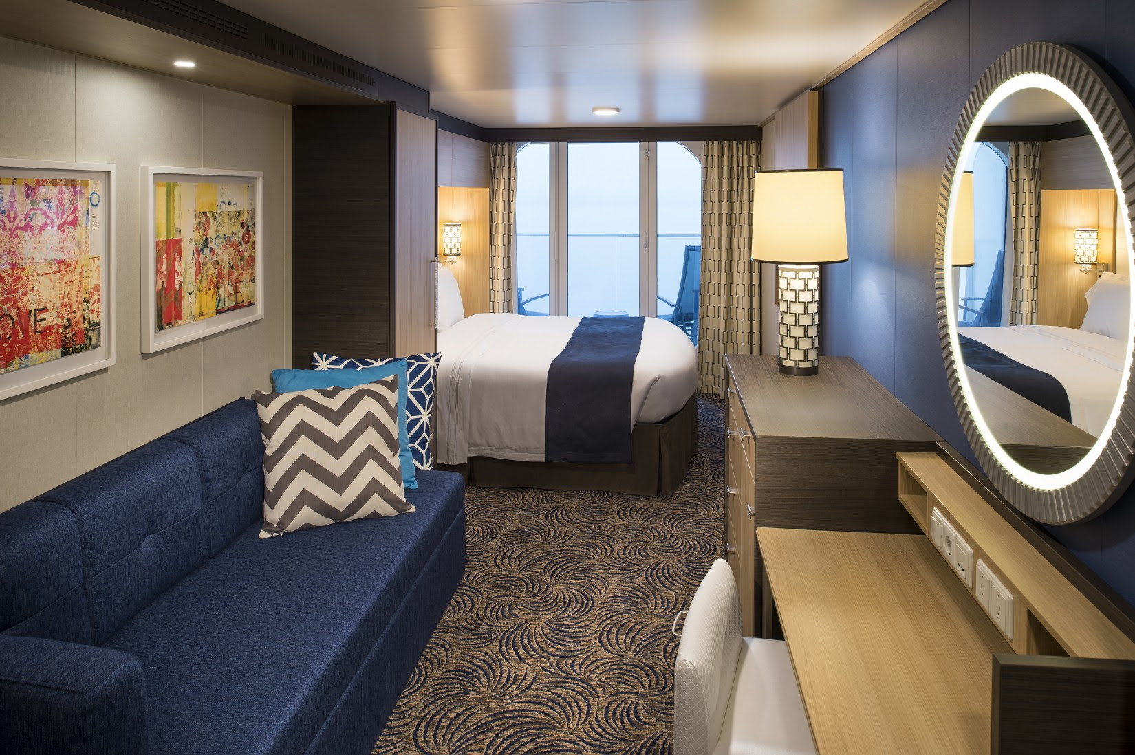anthem of the seas stateroom with sofa bed
