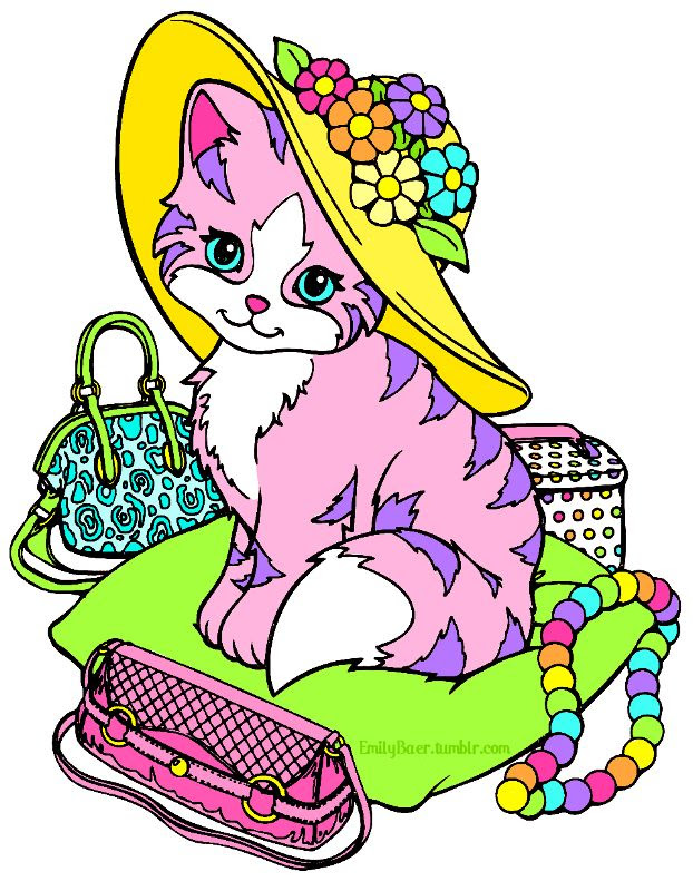 Featured image of post Lisa Frank Coloring Pages Cat The innovative designs and vivid colorations allow the children to explore it features angel a beautiful cat