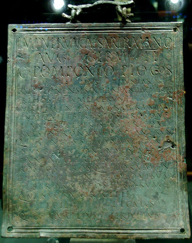 Tabula hospitalis, Museu de Badalona