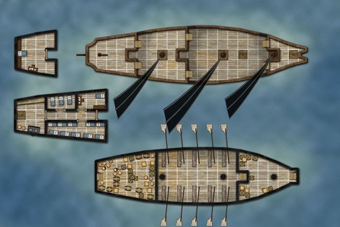 Dd Ship Battle Map - Maping Resources