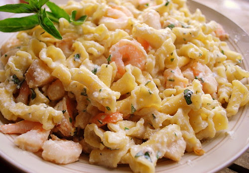 Herbed Seafood Pasta CU