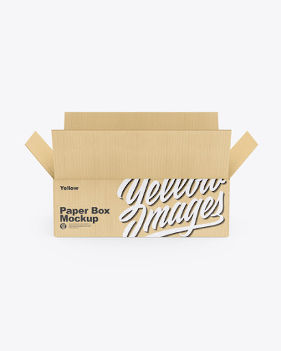 Download Free Kraft Box w/ Tablets Mockup (PSD)