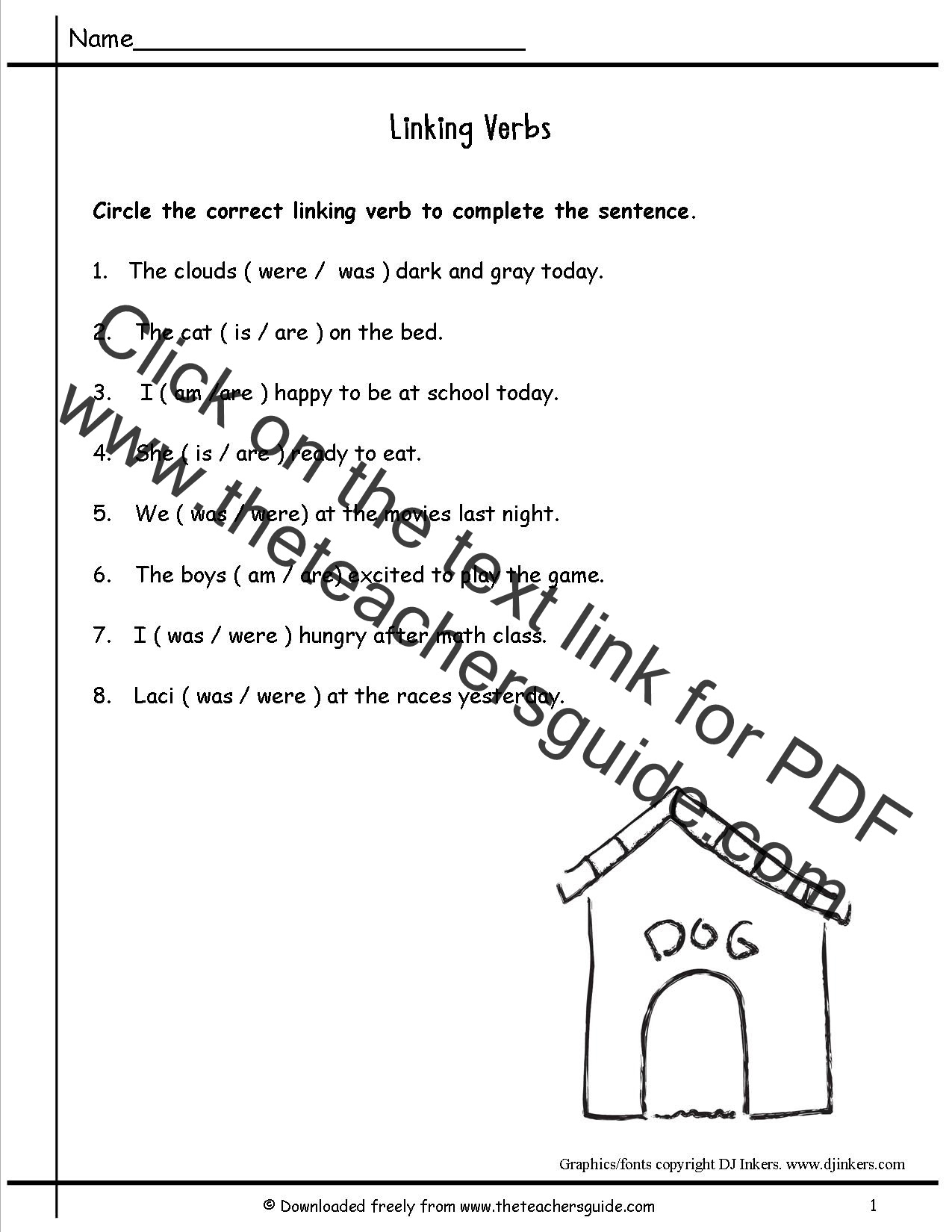 73-linking-verbs-worksheet-for-kindergarten