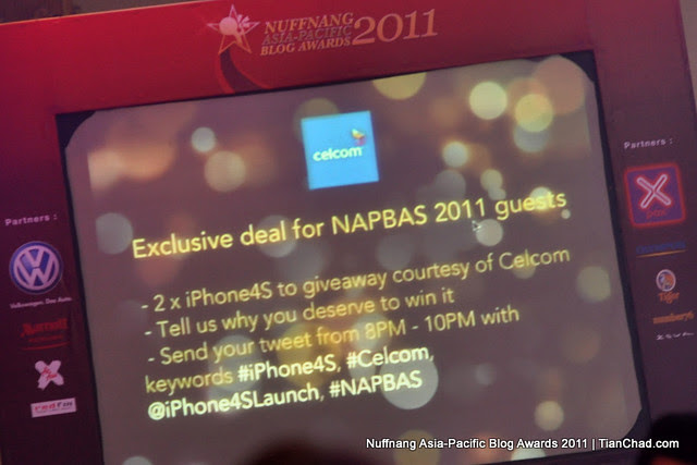 Nuffnang Asia-Pacific Blog Awards 2011 | TianChad.com
